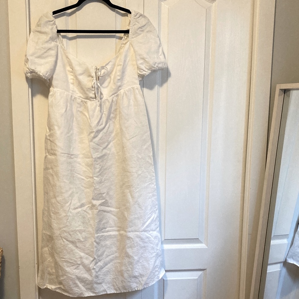 BNWOT Aritzia organic linen dress